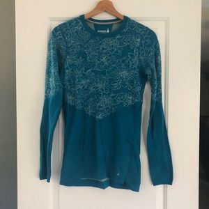 SMARTWOOL Women's Intraknit Thermal Merino Base Layer Pattern Crew